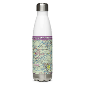 Hayenga's Cant Find Farms Airport (00IS) VFR Sectional Water Bottle