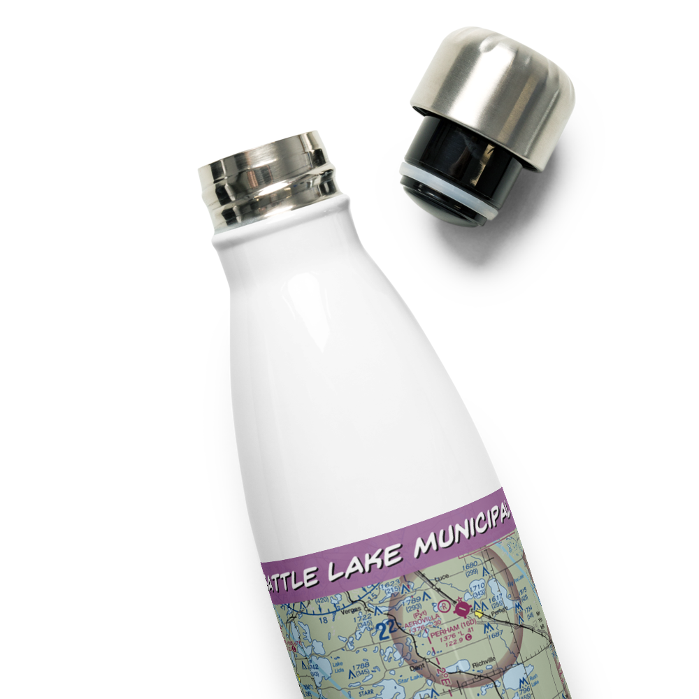 Battle Lake Municipal Airport (00MN) VFR Sectional Water Bottle 
