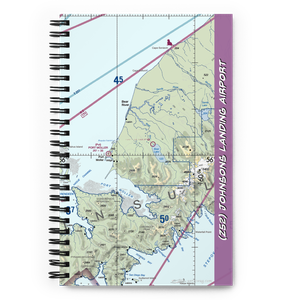 Johnsons Landing Airport (Z52) VFR Sectional Notebook