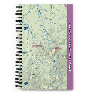 Bear Creek 3 Airport (Z48) VFR Sectional Notebook