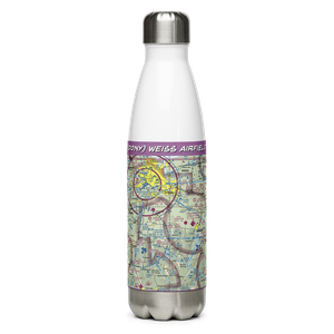 Weiss Airfield (00NY) VFR Sectional Water Bottle