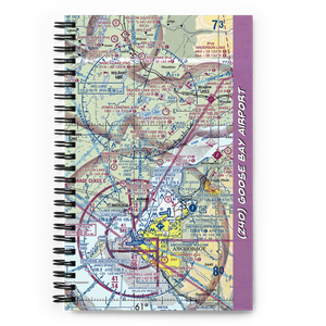 Goose Bay Airport (Z40) VFR Sectional Notebook