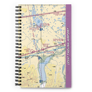 Tazlina Airport (Z14) VFR Sectional Notebook