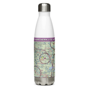 Northern Lite Airport (00WI) VFR Sectional Water Bottle