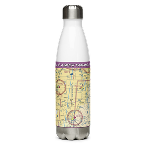 L P Askew Farms Airport (00XS) VFR Sectional Water Bottle