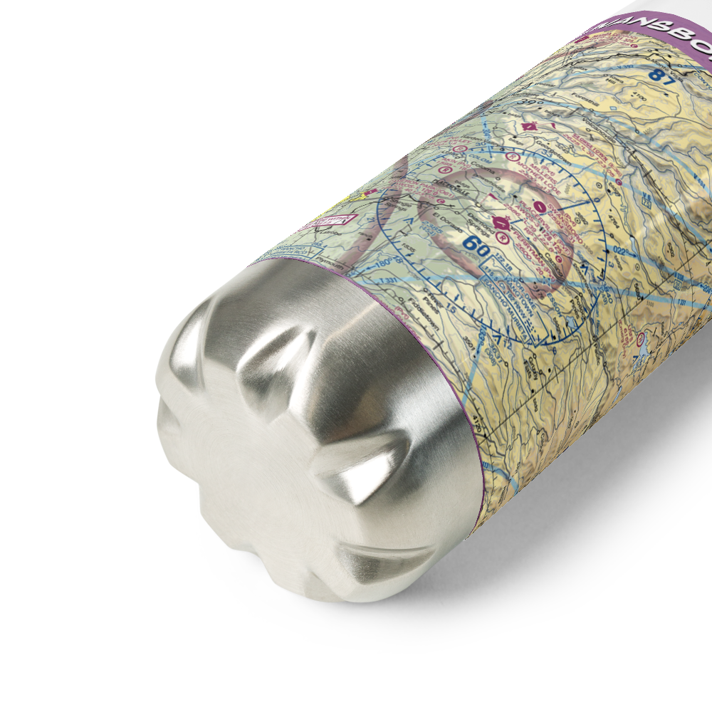 Swansboro Country Airport (01CL) VFR Sectional Water Bottle 