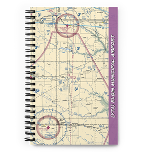 Elgin Municipal Airport (Y71) VFR Sectional Notebook