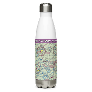 The Farm Airport (01GE) VFR Sectional Water Bottle