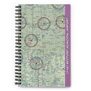 Bedford Municipal Airport (Y46) VFR Sectional Notebook