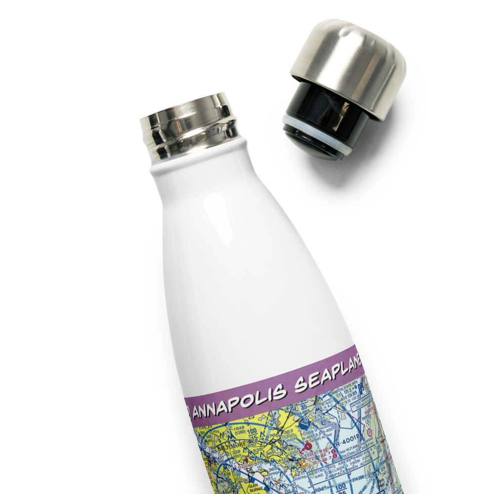Annapolis Seaplane Base (01MD) VFR Sectional Water Bottle 