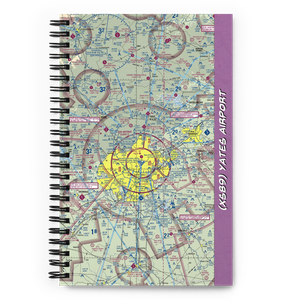Yates Airport (XS89) VFR Sectional Notebook