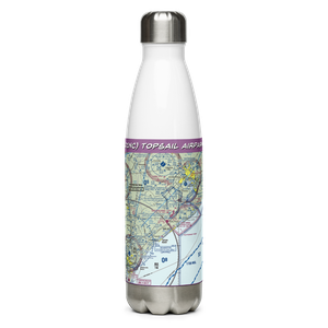 Topsail Airpark (01NC) VFR Sectional Water Bottle