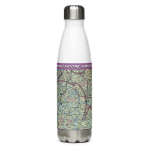 Moore Airfield (01NH) VFR Sectional Water Bottle