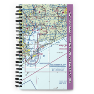 Seafood Warehouse Park Airport (XS77) VFR Sectional Notebook