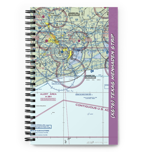 Texas Menhaden Strip (XS76) VFR Sectional Notebook