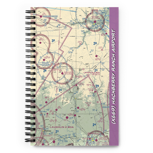 Hackberry Ranch Airport (XS69) VFR Sectional Notebook
