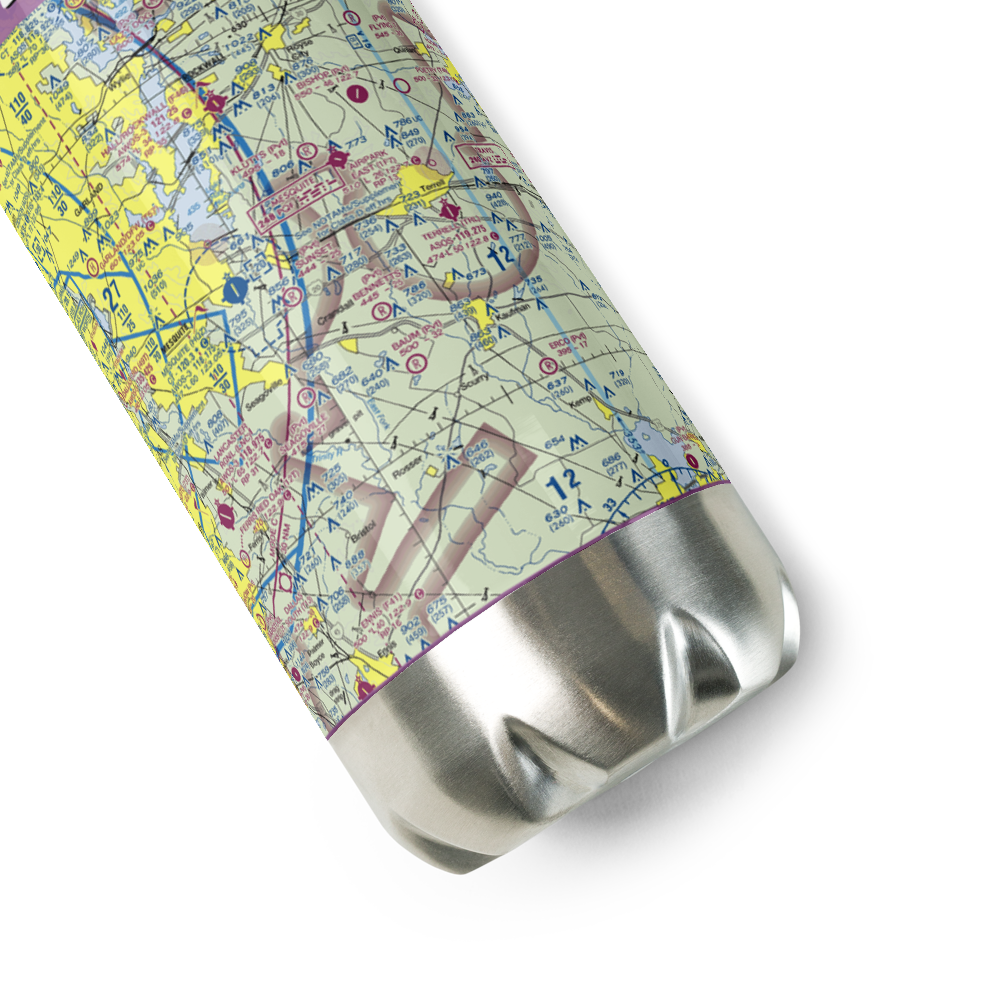 Smith Field (01TE) VFR Sectional Water Bottle 