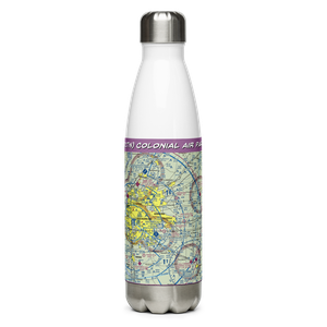 Colonial Air Park (01TN) VFR Sectional Water Bottle