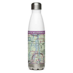 Rustic Wilderness Airport (02AK) VFR Sectional Water Bottle
