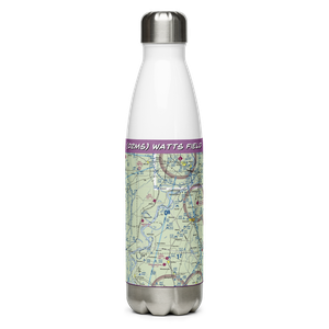 Watts Field (02MS) VFR Sectional Water Bottle