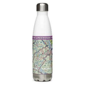The Greenhouse Airport (02VA) VFR Sectional Water Bottle