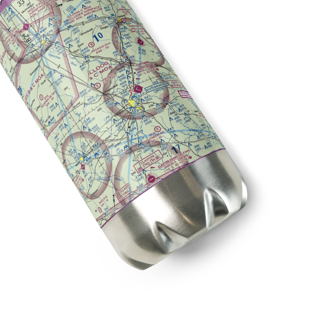 HIA Airport (03GA) VFR Sectional Water Bottle 
