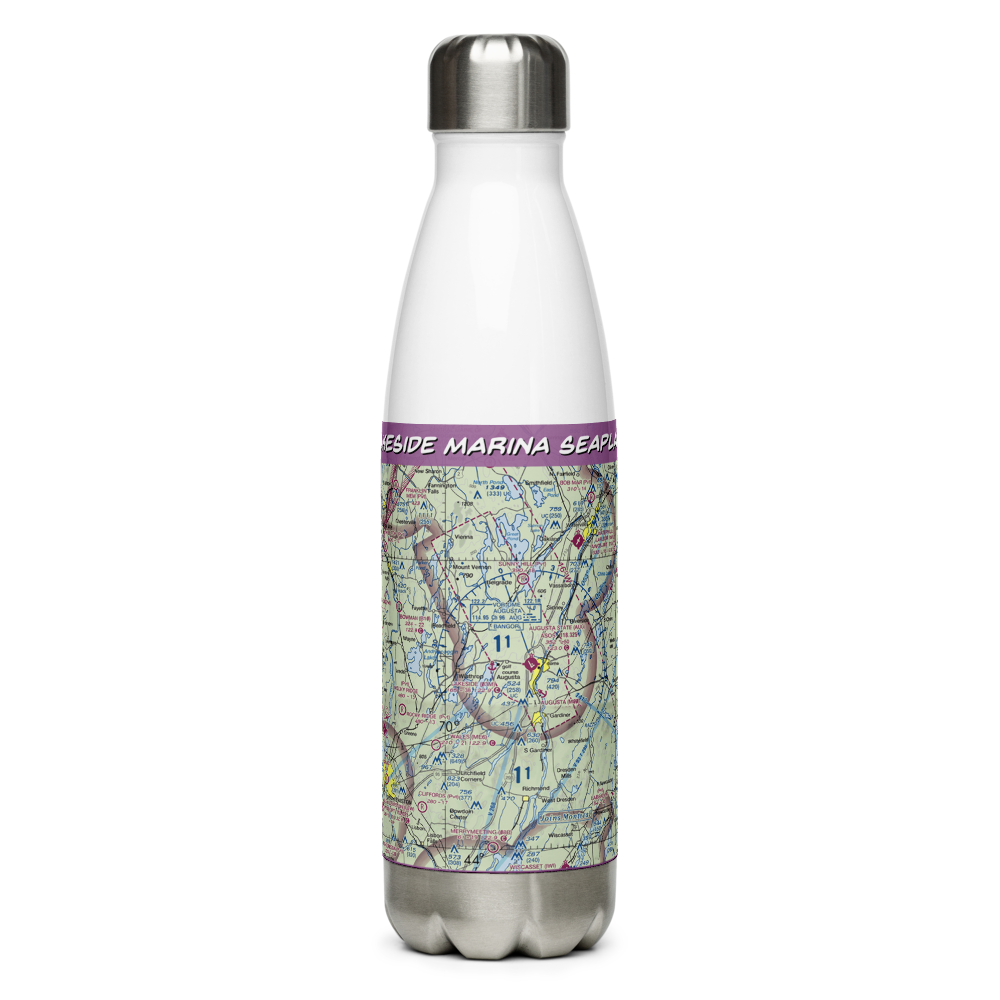 Lakeside Marina Seaplane Base (03M) VFR Sectional Water Bottle 