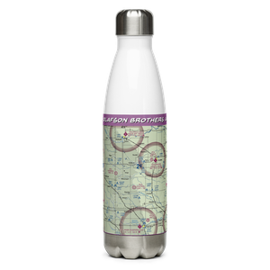 Olafson Brothers Airport (03ND) VFR Sectional Water Bottle