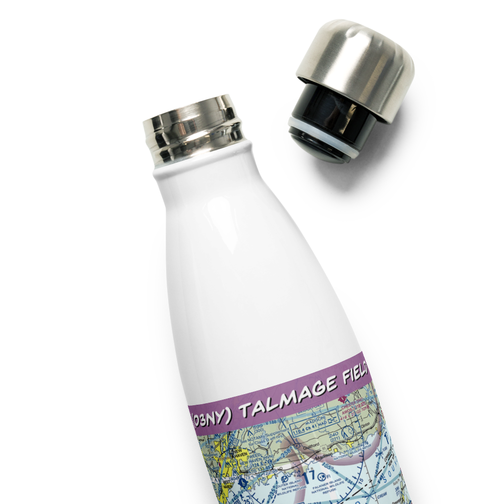 Talmage Field (03NY) VFR Sectional Water Bottle 