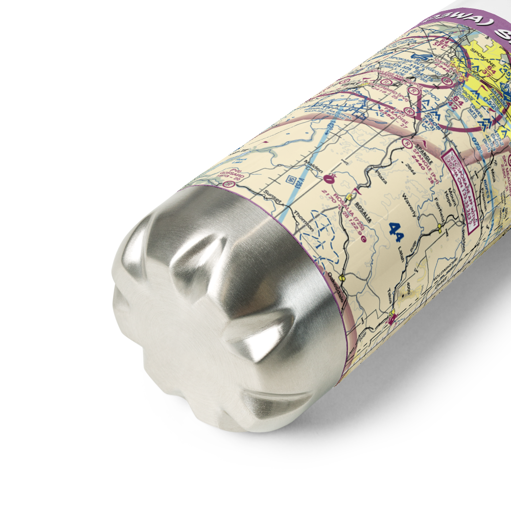 Spangle Field (03WA) VFR Sectional Water Bottle 