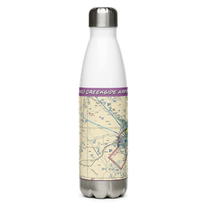 Creekside Airport (03XS) VFR Sectional Water Bottle