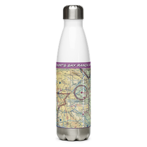Hunt's Sky Ranch Airport (04CL) VFR Sectional Water Bottle