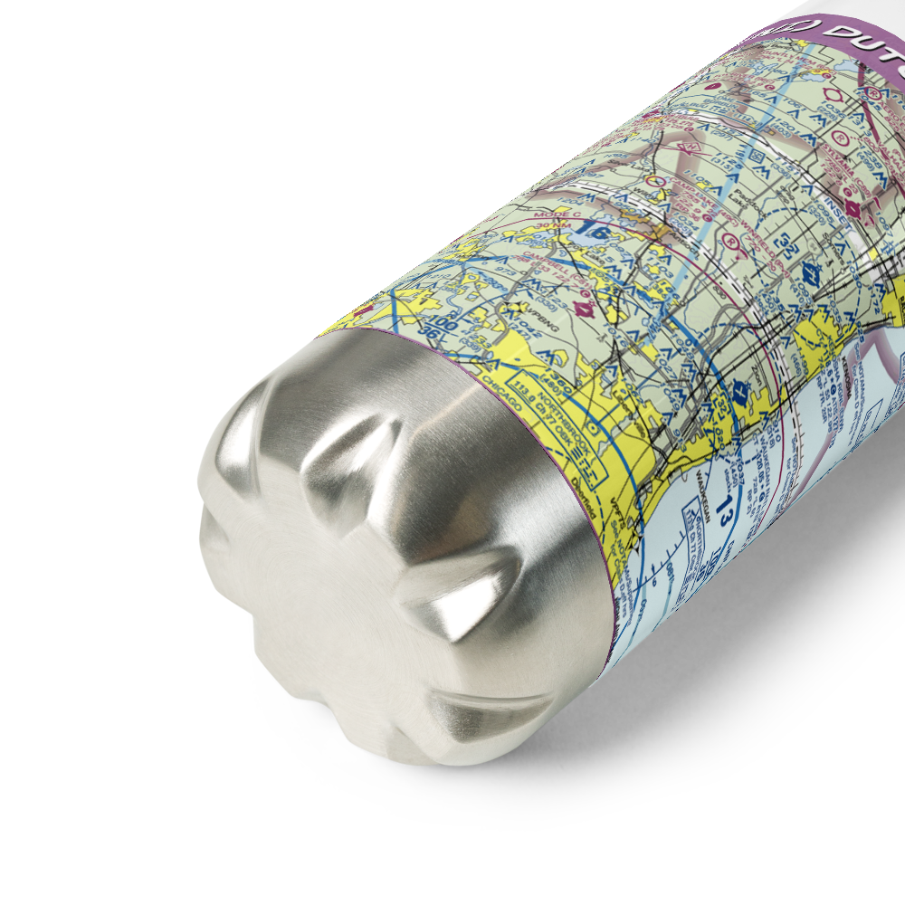Dutch Gap Airstrip (04WI) VFR Sectional Water Bottle 