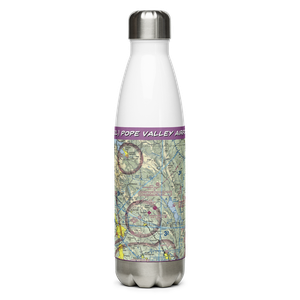 Pope Valley Airport (05CL) VFR Sectional Water Bottle