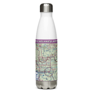 Melanie's Airport (05FA) VFR Sectional Water Bottle