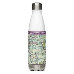 Hardy Airport (05IS) VFR Sectional Water Bottle