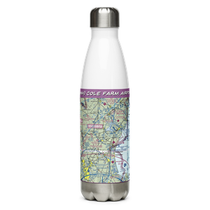Cole Farm Airport (06NH) VFR Sectional Water Bottle