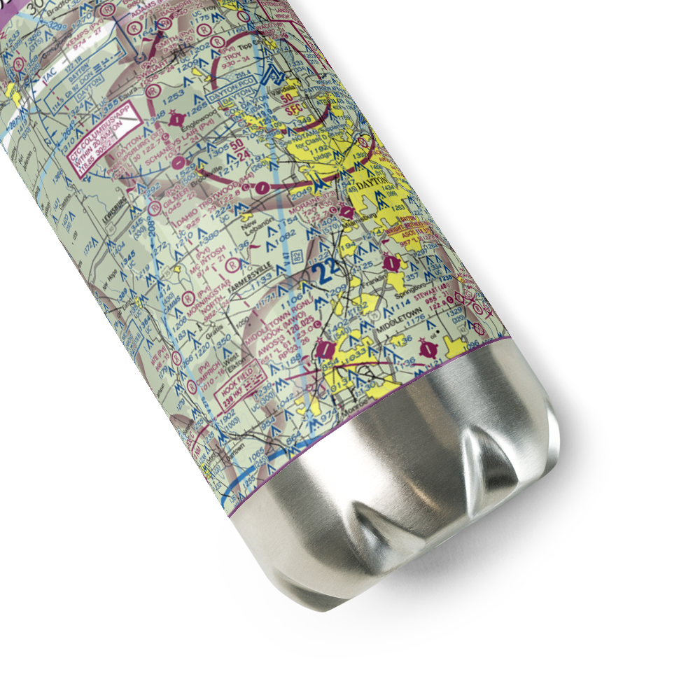 Green Acres Airport (06OI) VFR Sectional Water Bottle 