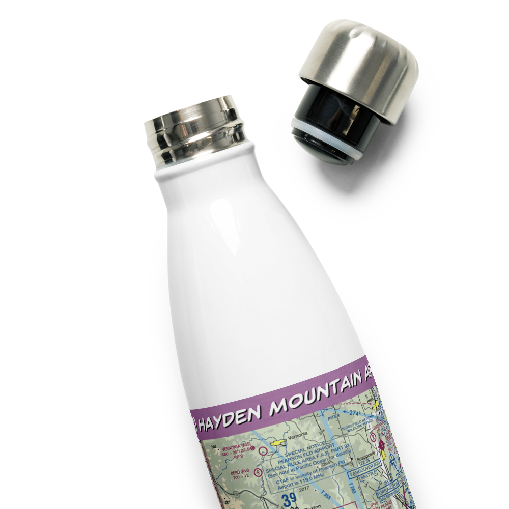 Hayden Mountain Airport (06OR) VFR Sectional Water Bottle 