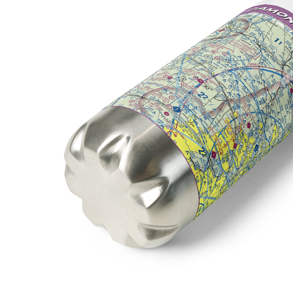 Diamond N Ranch Airport (06TX) VFR Sectional Water Bottle 