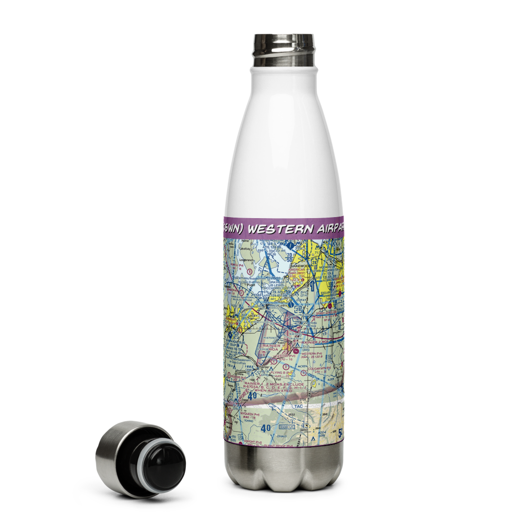 Western Airpark (06WN) VFR Sectional Water Bottle 