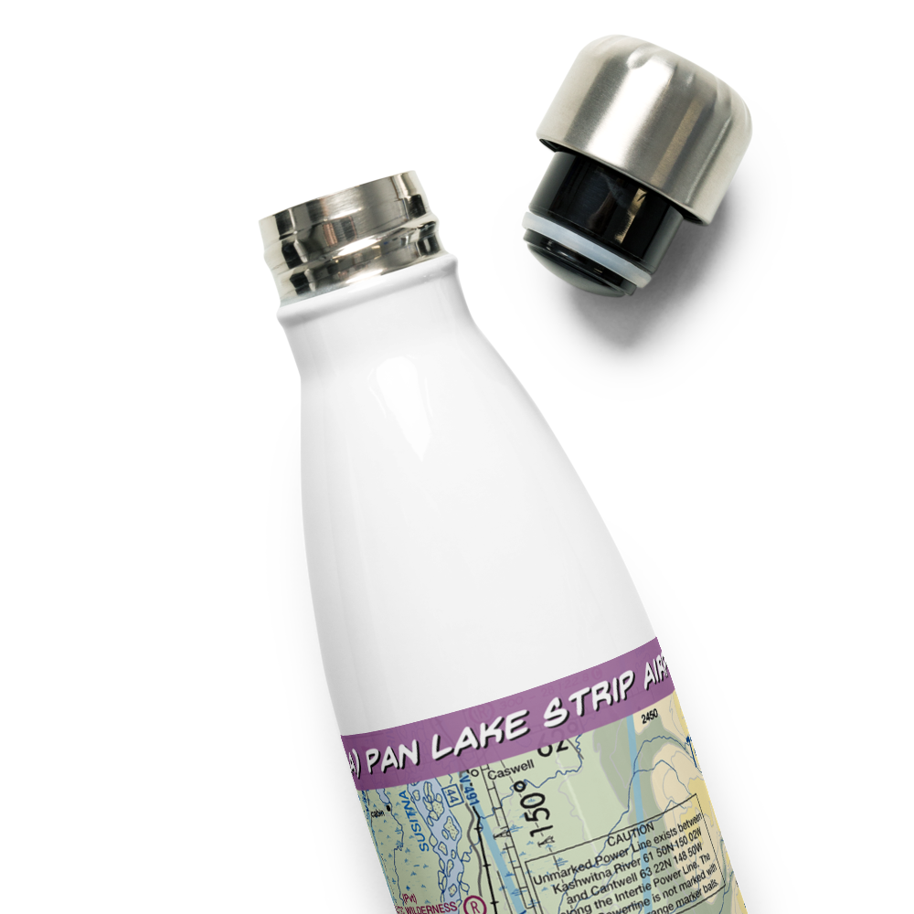 Pan Lake Strip Airport (07AA) VFR Sectional Water Bottle 