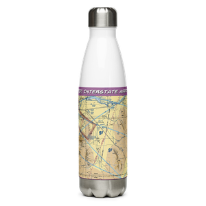 Interstate Airport (07ID) VFR Sectional Water Bottle