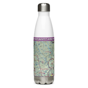 Scott Airstrip (07MI) VFR Sectional Water Bottle