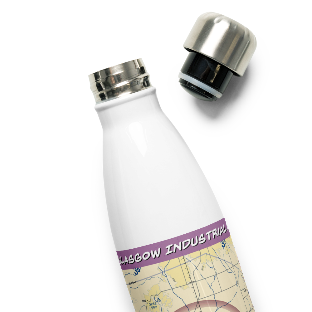Glasgow Industrial Airport (07MT) VFR Sectional Water Bottle 