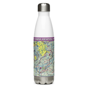 Hawks Meadow Airport (07NC) VFR Sectional Water Bottle