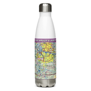 Bruce's Airport (07OR) VFR Sectional Water Bottle