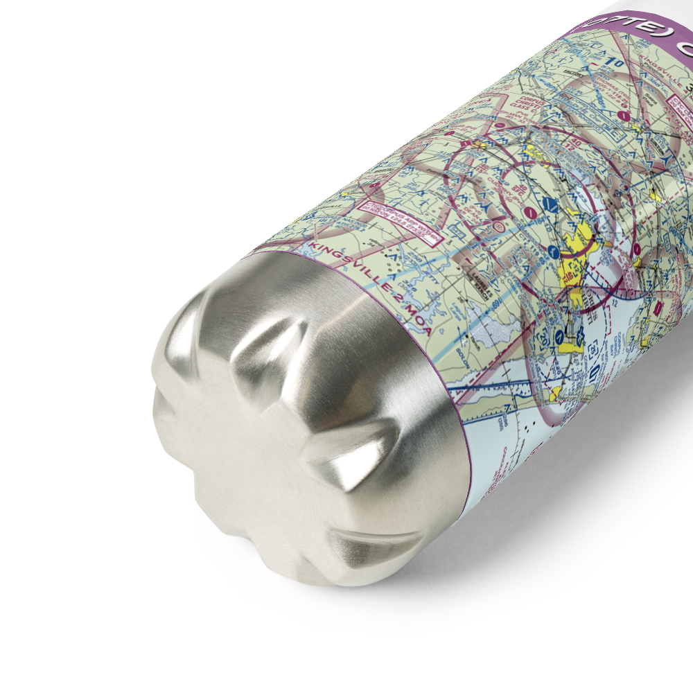 Cuddihy Field (07TE) VFR Sectional Water Bottle 