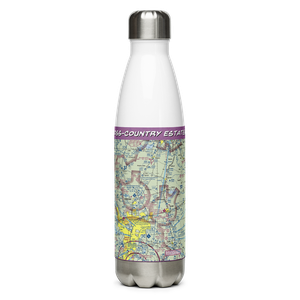Cross-Country Estates Airport (07TS) VFR Sectional Water Bottle