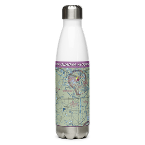 Hill City-Quadna Mountain Airport (07Y) VFR Sectional Water Bottle